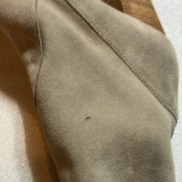 Chinese Laundry peep toe open toe suede booties. - Picture 6 of 6